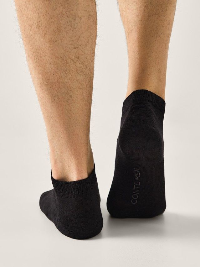 Носки мужские C (BAMBOO, короткие) 24С-163СП, р.25, 000 черный - 2