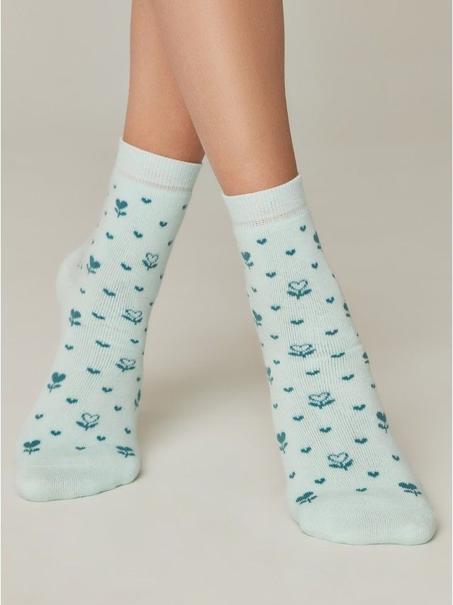 Носки женские хлопковые CE COMFORT (махровые) 7С-47СП, р.36-37, 434 бледно-бирюзовый - 2