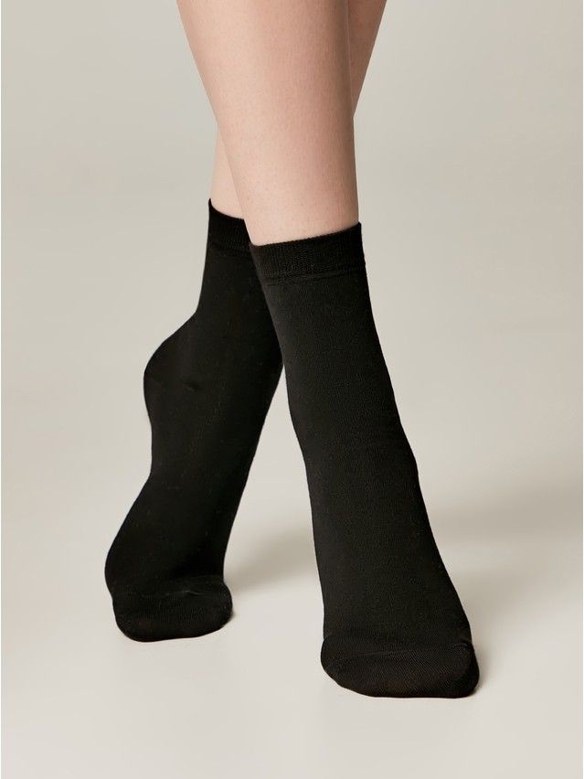 Носки женские вискозные CE CLASSIC (tencel) 22С-77СП, р.23, 000 черный - 1