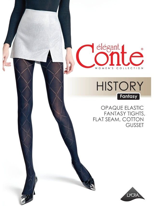 Колготки женские CE FANTASY HISTORY, р.2, nero - 5