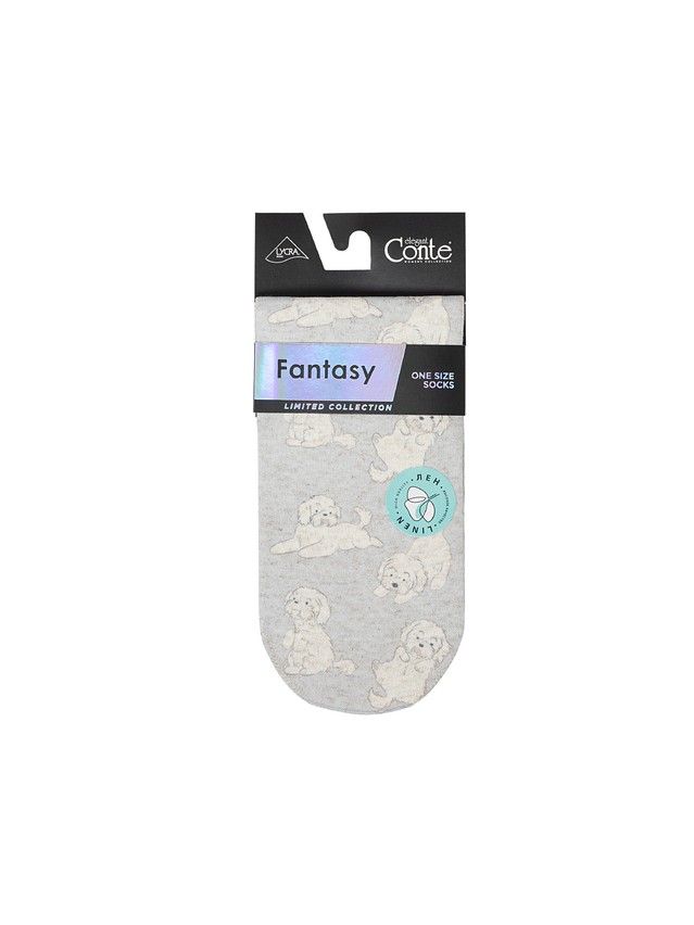 Носки женские CE FANTASY 20С-107/1СП, р.23-25, 731 светло-серый - 4