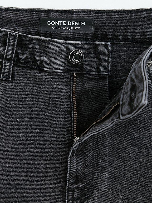 Джинсы женские C CON-802, р.164-90, washed black - 11