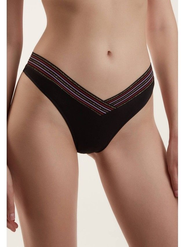 Трусы женские CE NEW CUT LBR 1502, р.90, black - 2