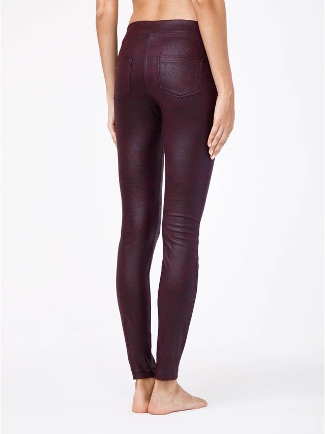 Women's leggings CONTE ELEGANT GLEAM, s.164-90, marsala - 2