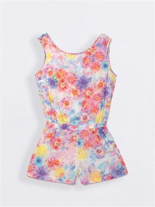 Women's overall CONTE ELEGANT LISSA, s.164-84-92, floral-white - 1