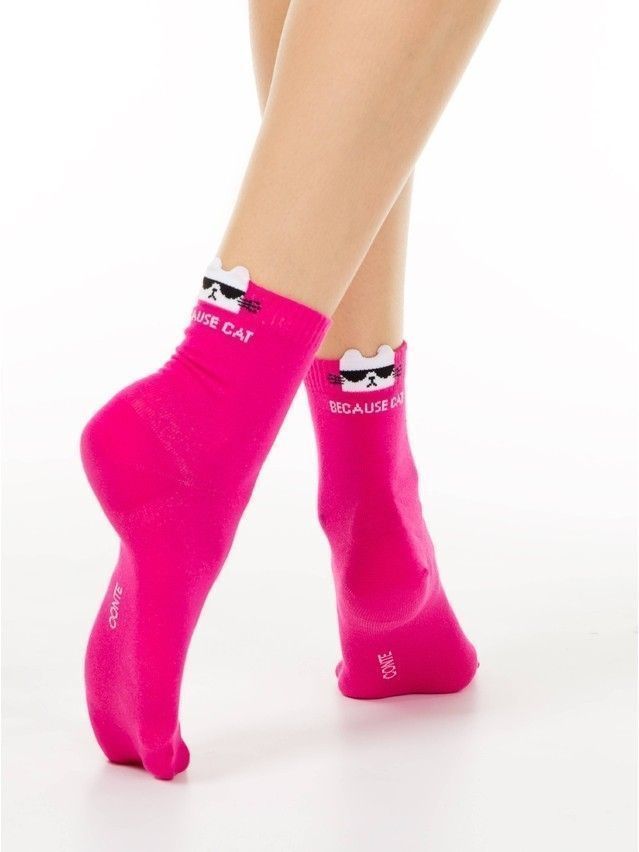 Носки женские хлопковые CE CLASSIC 17С-183СП, р.36-37, 250 фуксия - 2