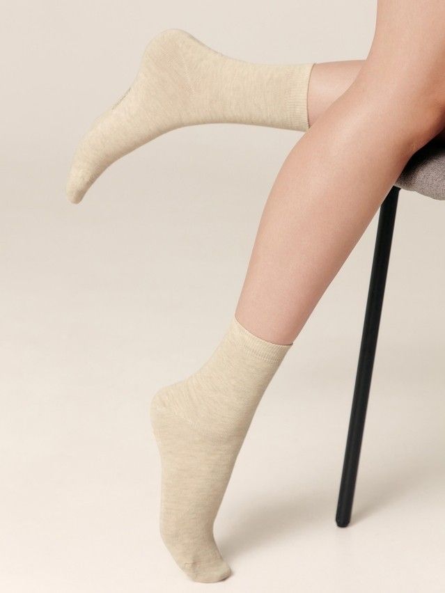 Носки женские хлопковые CE CLASSIC (bio) 21С-107СП, р.36-37, 000 бежевый - 2