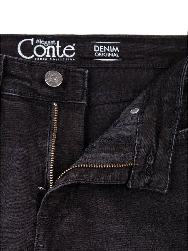 Denim trousers CONTE ELEGANT 2992/4937, s.170-102, dark grey - 7