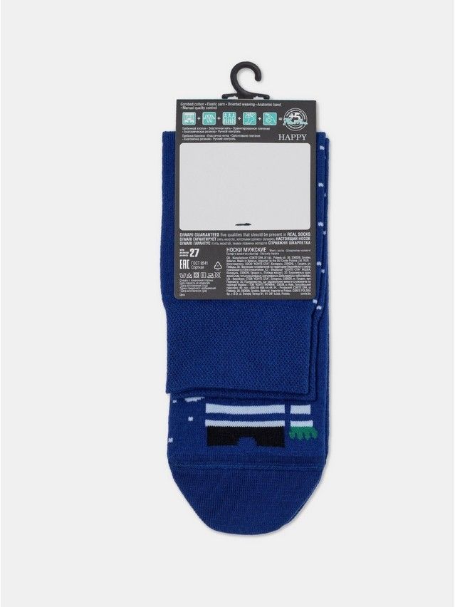 Носки мужские DW HAPPY 17С-151СП, р.25, 181 синий - 6