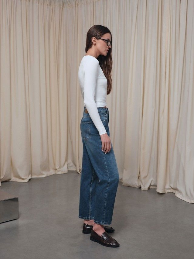 Джинсы женские C CON-814, р.164-90, blue - 8