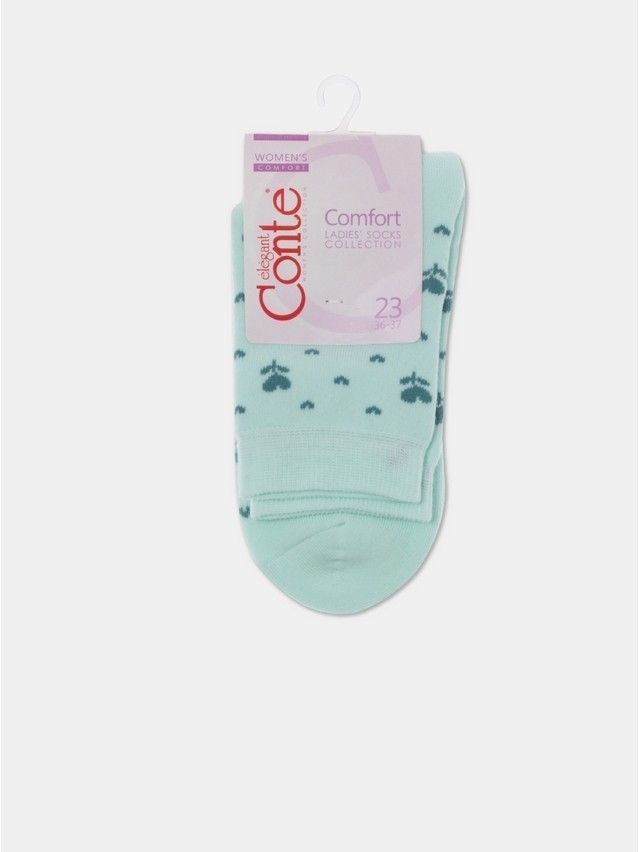 Носки женские хлопковые CE COMFORT (махровые) 7С-47СП, р.36-37, 434 бледно-бирюзовый - 5