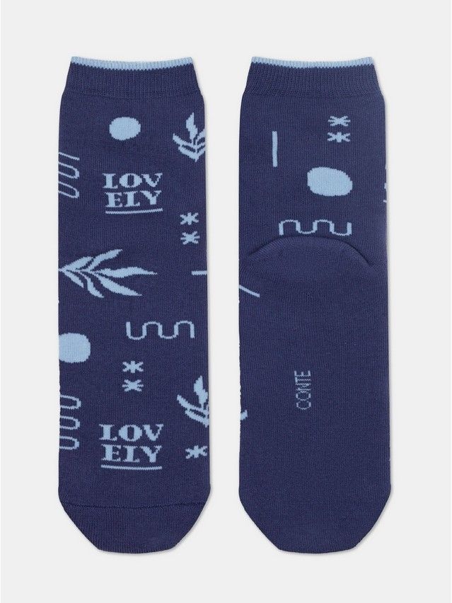 Носки женские хлопковые CE COMFORT (махровые) 7С-47СП, р.23, 567 темно-синий - 4