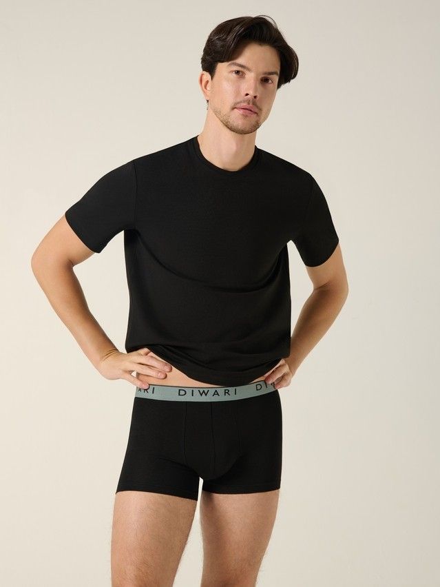 Фуфайка мужская DW BASIC MEN MF 4024 (бандероль),р.176,182-92, black - 6