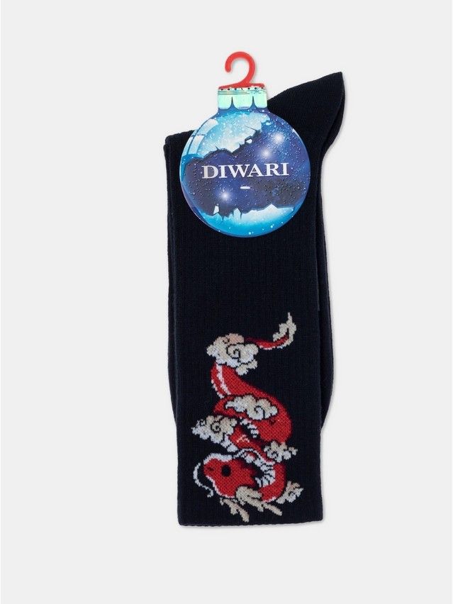 Носки мужские DW NEW YEAR 21С-35СП, р.27-29, 553 темно-синий - 3