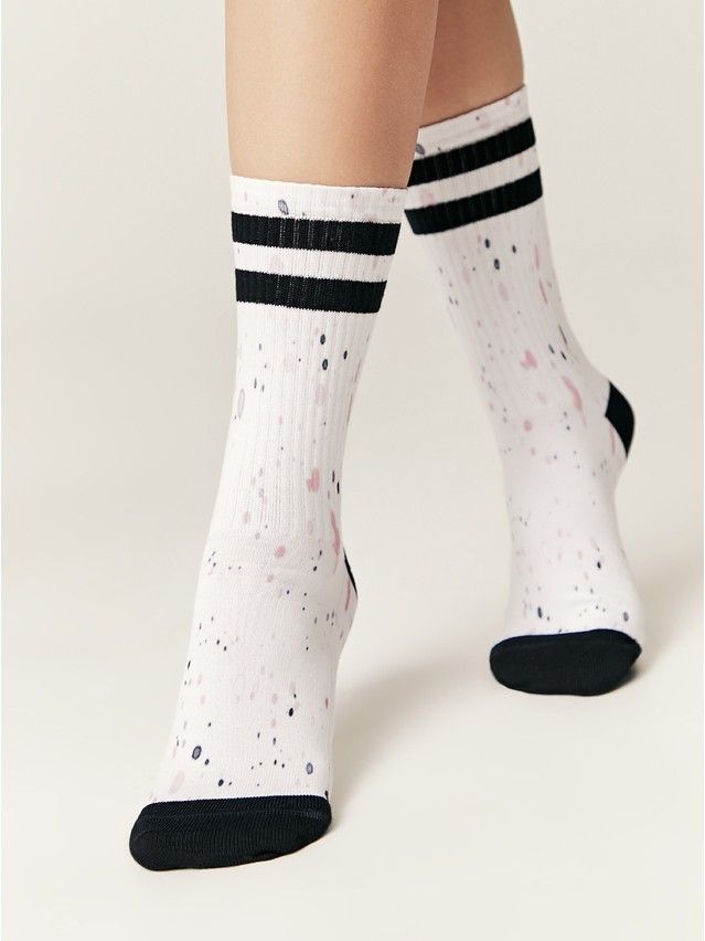 Носки женские хлопковые CE FANTASY 20С-12СП, р.23-25, 671 белый - 3