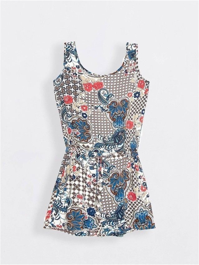 Women's bib overall CONTE ELEGANT MIRACLE, s.164-84-92, blue - 1