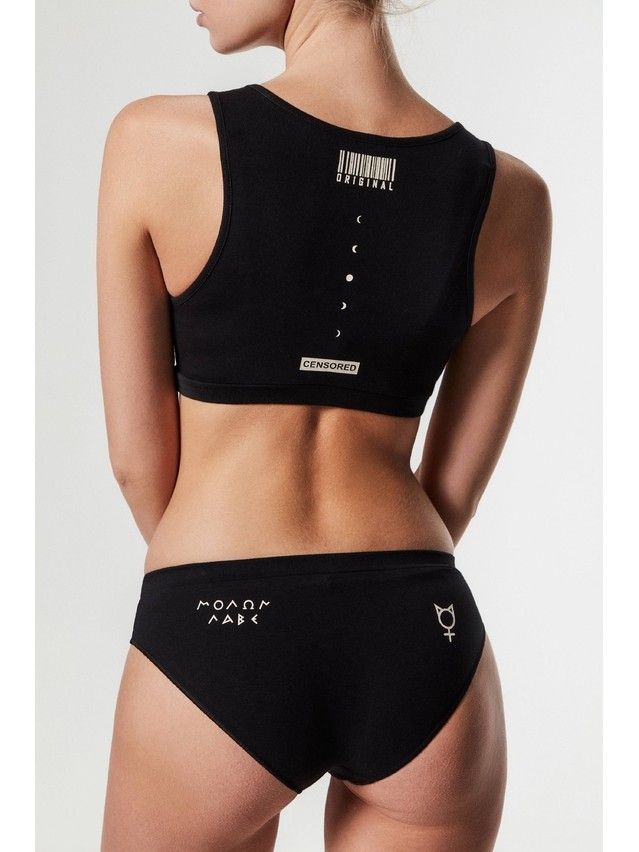 Women's bustier CONTE ELEGANT TATTOO STYLE LBE 1477, s.170-84, black - 10