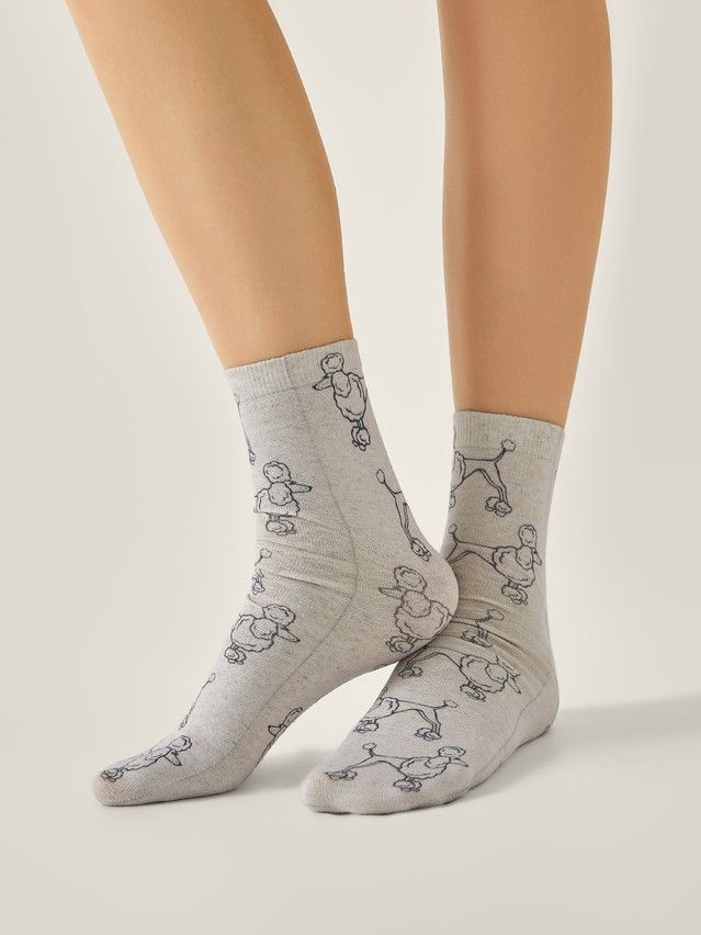 Носки женские CE FANTASY 20С-107/1СП, р.23-25, 746 серый - 2