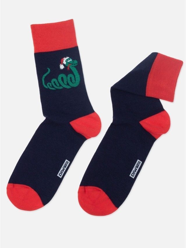 Носки мужские DW NEW YEAR 19С-90СП, р.27-29, 210 темно-синий - 1