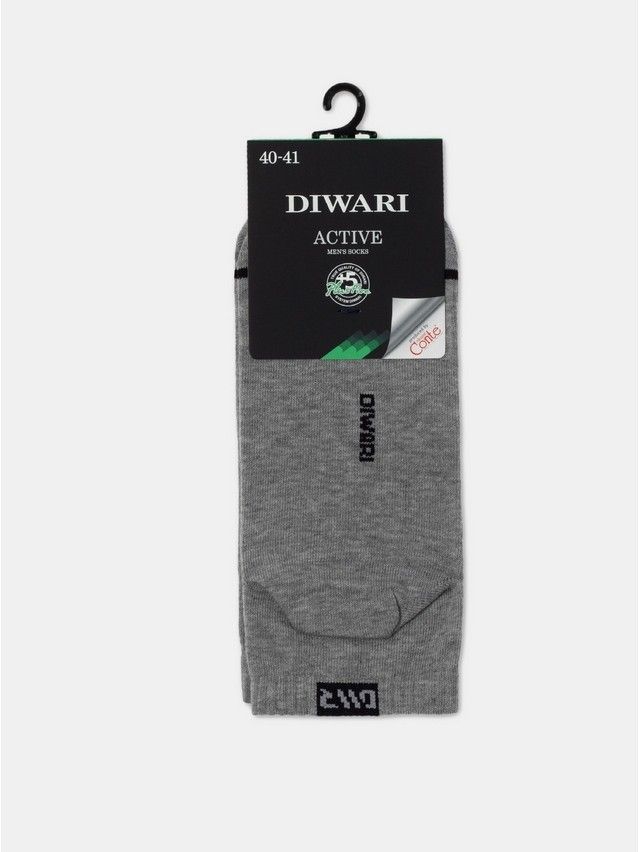 Носки мужские DW ACTIVE (короткие) 23С-85СП, р.25, 184 серый - 5