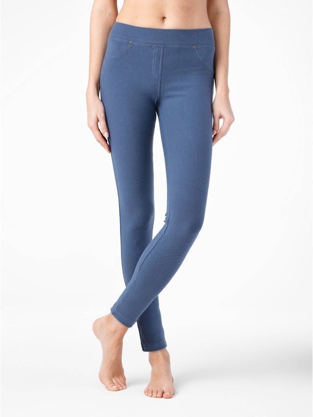 Women's leggings CONTE ELEGANT ADRIANNA, s.164-102, blue - 1