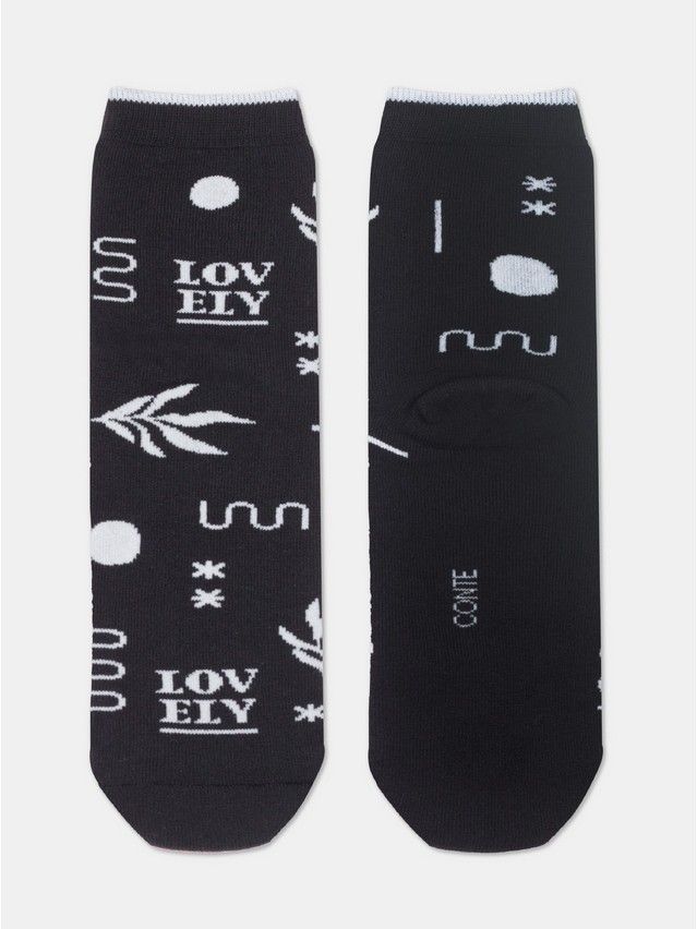 Носки женские хлопковые CE COMFORT (махровые) 7С-47СП, р.23, 567 черный - 3