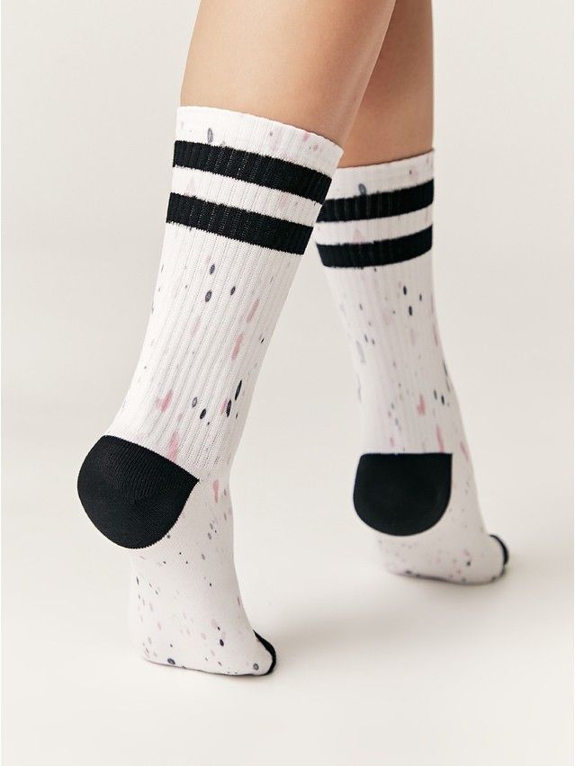 Носки женские хлопковые CE FANTASY 20С-12СП, р.23-25, 671 белый - 2