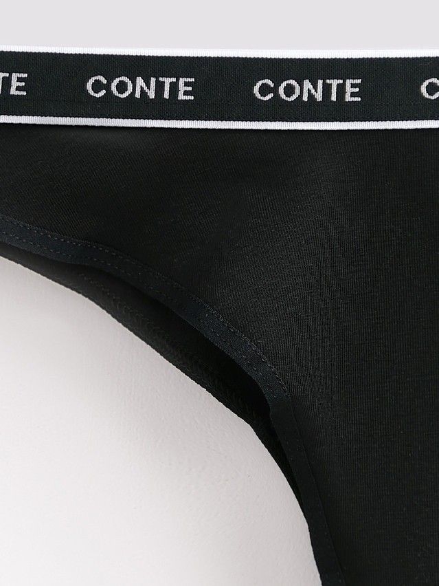 Трусы женские CE COMFY LINE LBR 3007, р.90, black-silver - 5