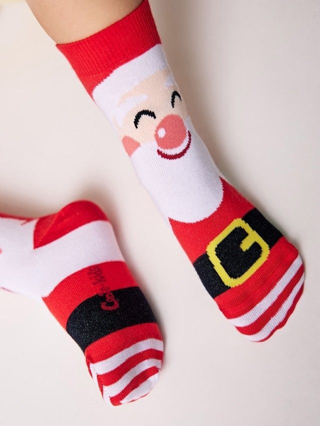 Носки детские CK NEW YEAR 21С-67СП, р.20-22, 162 красный - 4