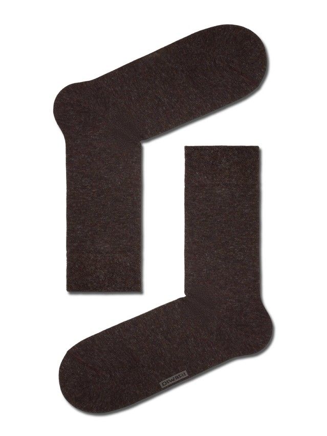 Men's socks DiWaRi COMFORT, s. 40-41, 000 dark brown - 1
