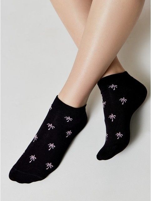 Короткие спортивные носки из хлопка с рисунками ACTIVE, модель 589