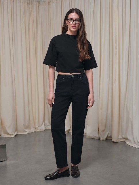 Джинсы Mom Fit для девушек