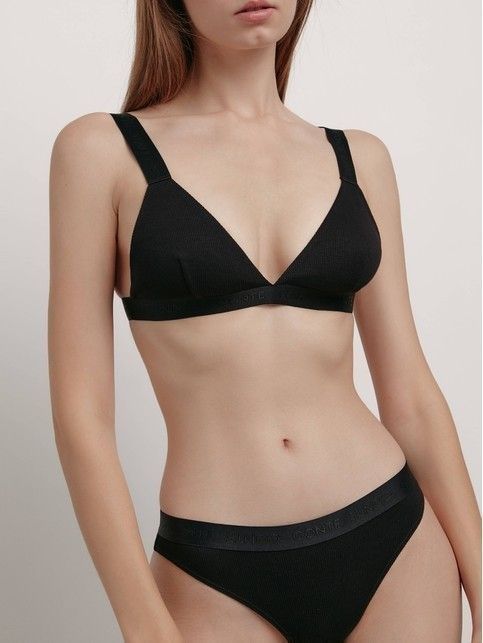 CONTE TIE DYE RIB bustier with triangle cups LBE 1912