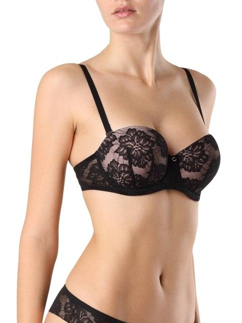 Бюстгальтер «балконет» с эффектом push-up Eva RB 8063