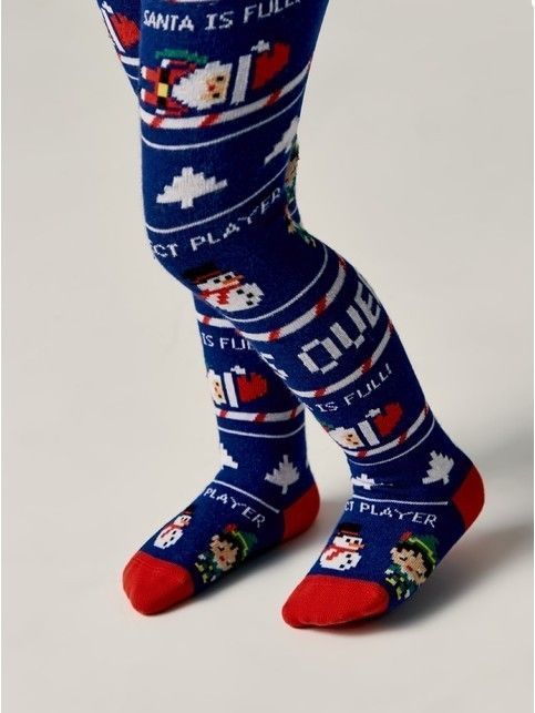 Новогодние колготки для мальчиков