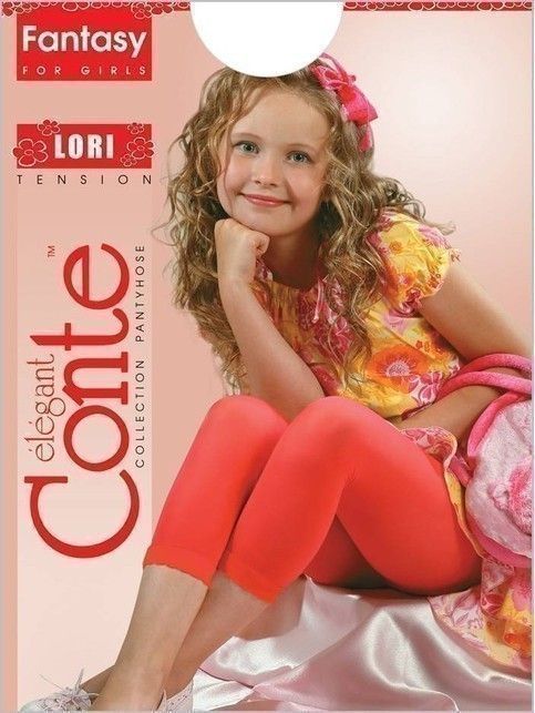 Leggings with decorative picot LORI - buy in the online store Conte