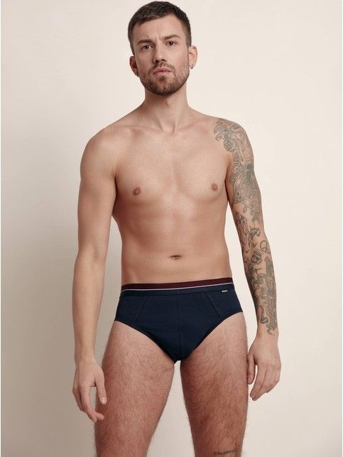 Cotton men's underpants PREMIUM SLIP 756 (packed on mini-hanger)