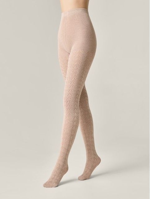 Ажурные женские колготки