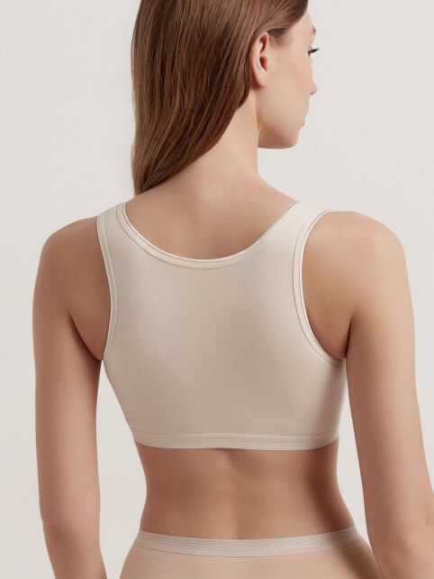 Бюстье из хлопка на широких бретелях BASIC COLLECTION LT 5018 - купить в интернет-магазине Conte