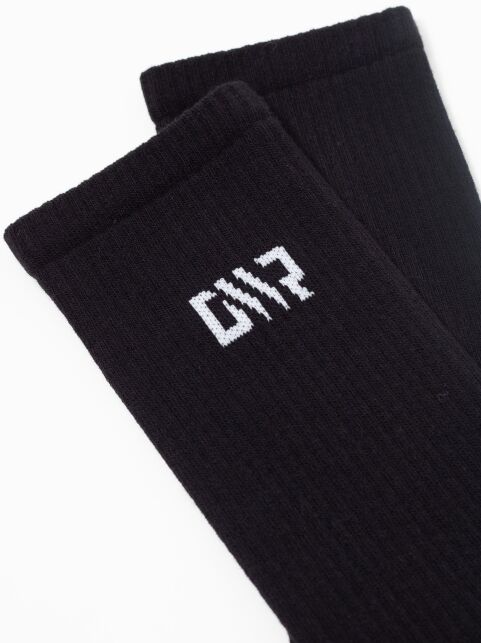 Удлиненные носки из хлопка в рубчик с рисунком Diwari - купить в интернет-магазине Conte