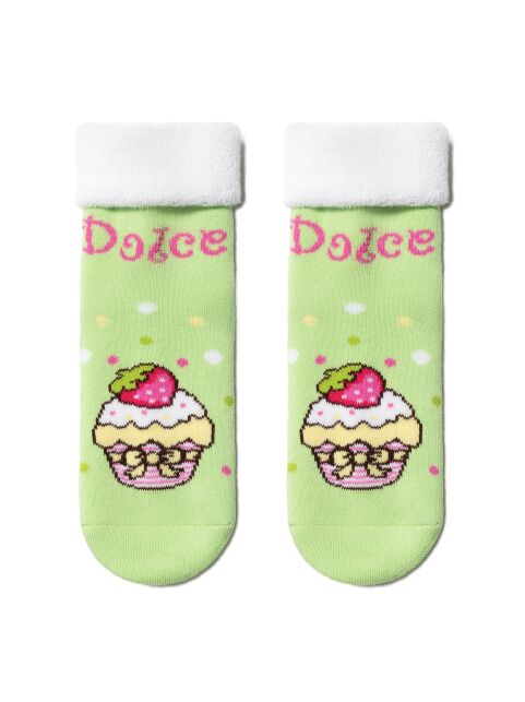 Terry socks with lapel SOF-TIKI - buy in the online store Conte