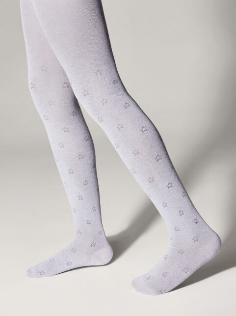 Хлопковые колготки с рисунком «звёзды» - купить в интернет-магазине Conte