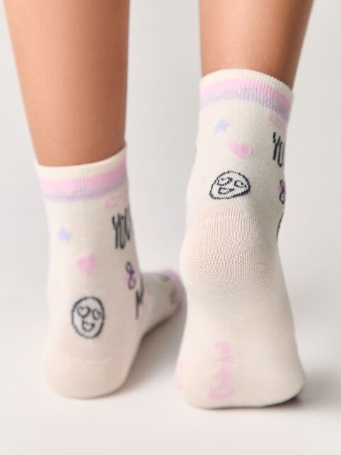 Хлопковые носки TIP-TOP с рисунками, модель 498 - купить в интернет-магазине Conte