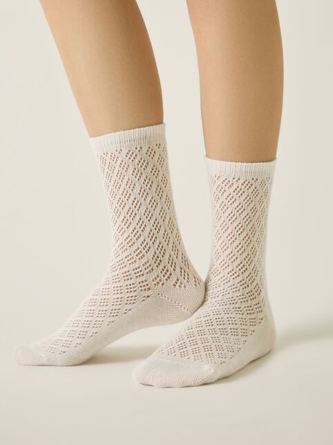 Ажурные носки с хлопком CLASSIC - купить в интернет-магазине Conte