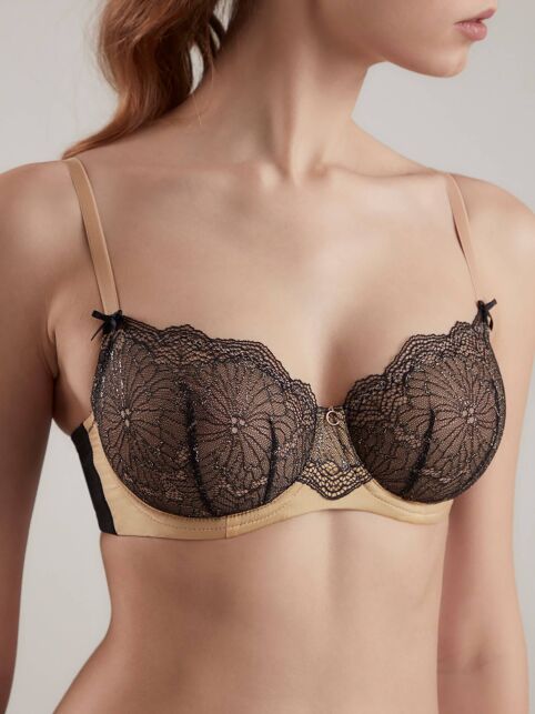 Balconette underwired bra SATIN TB6175 - buy in the online store Conte
