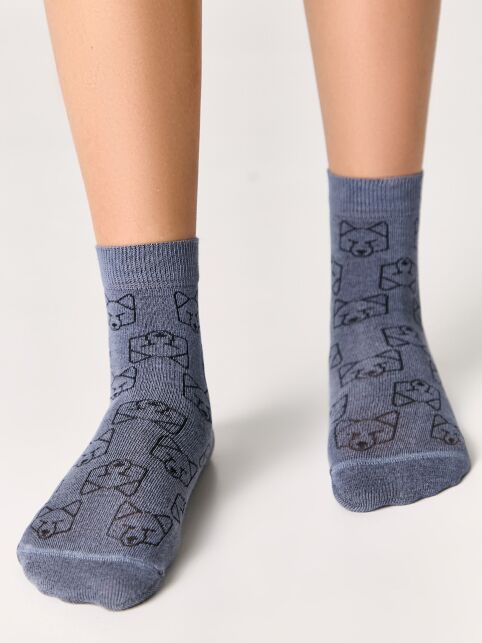 Хлопковые носки Lycra®, модель 612 - купить в интернет-магазине Conte