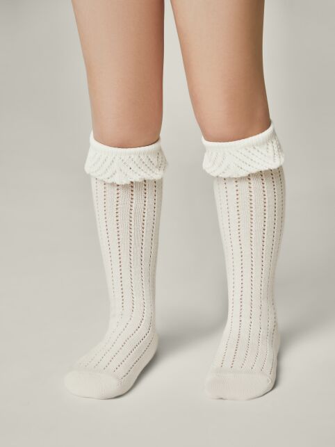 Гольфы с воздушными рюшами и хлопком MISS - купить в интернет-магазине Conte