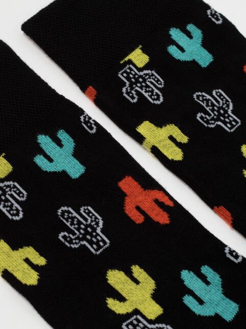 Хлопковые носки HAPPY с рисунком «Кактусы» - купить в интернет-магазине Conte