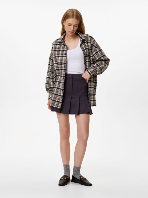 Рубашка с хлопком в клетку LRU 3323 - купить в интернет-магазине Conte