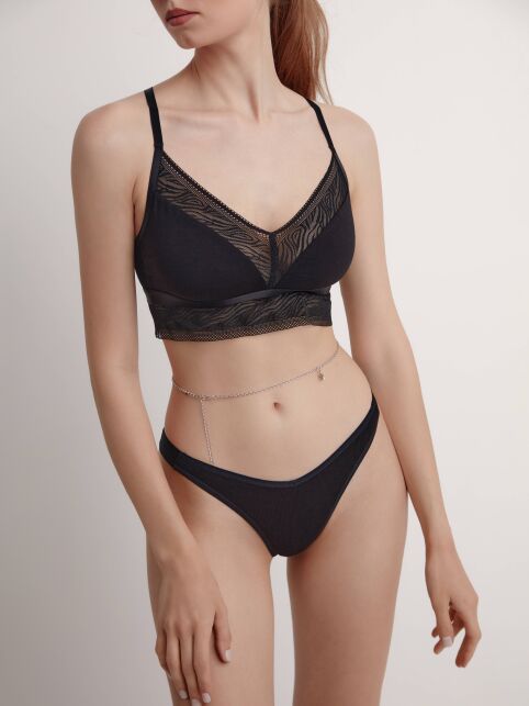 Non-wired bustier ZEBRA LBE 1351 - buy in the online store Conte